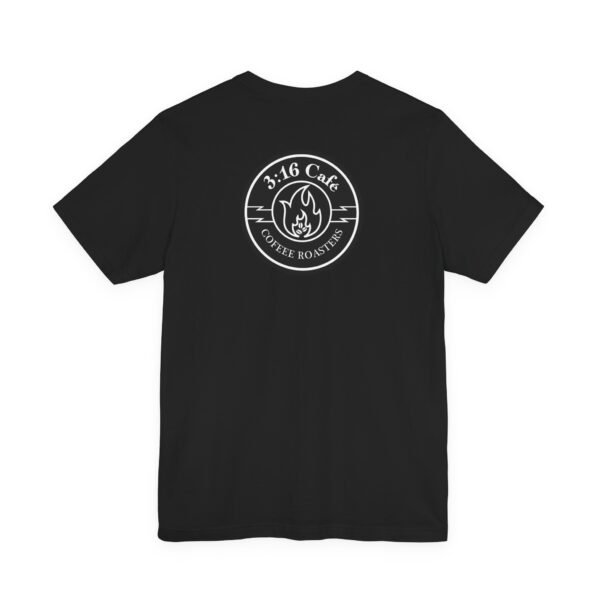 Coffee Lover's Unisex Tee, Coffee Shop Merchandise, Casual Wear, Gift for Baristas, Cozy Café Vibes - Image 4